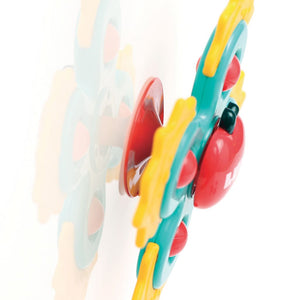 Drehbare Saugnäpfe – Sensorische Spinner