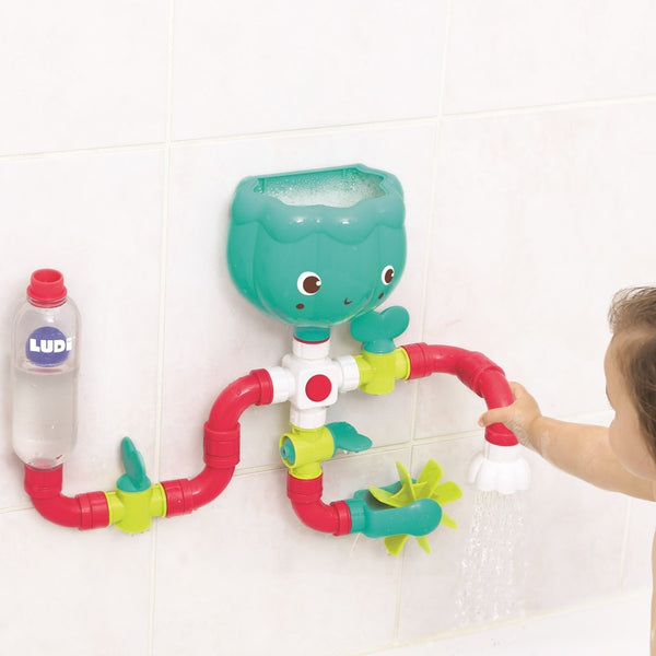 Wasserlabor für Experimente in der Badewanne