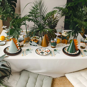 Papierstrohhalme, 6 Stück – Pterodaktyl