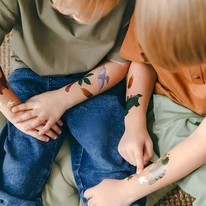 Abwaschbare Tattoos – Dinosaurier