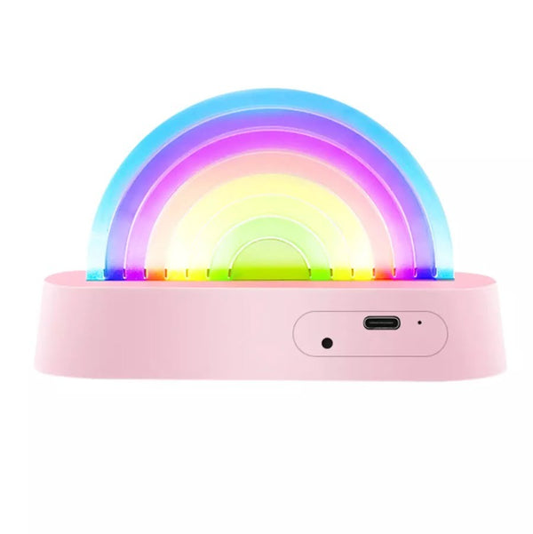 Bunte tanzende Lampe - Pink