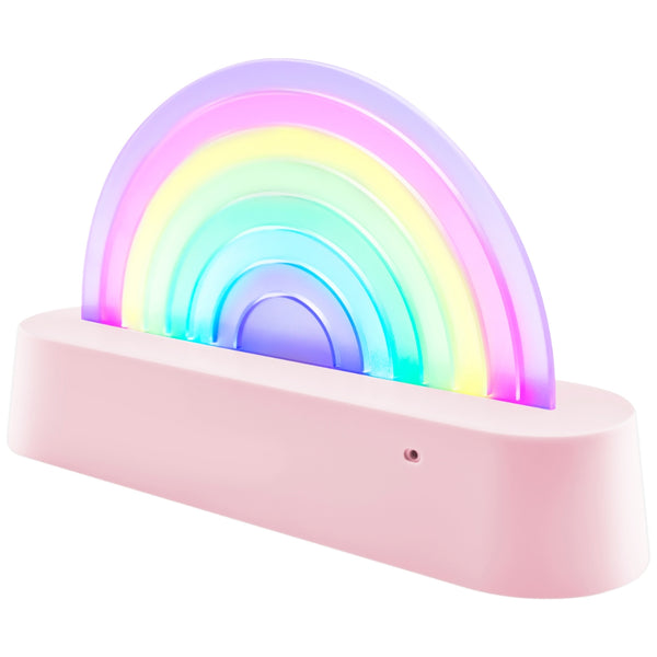 Bunte tanzende Lampe - Pink