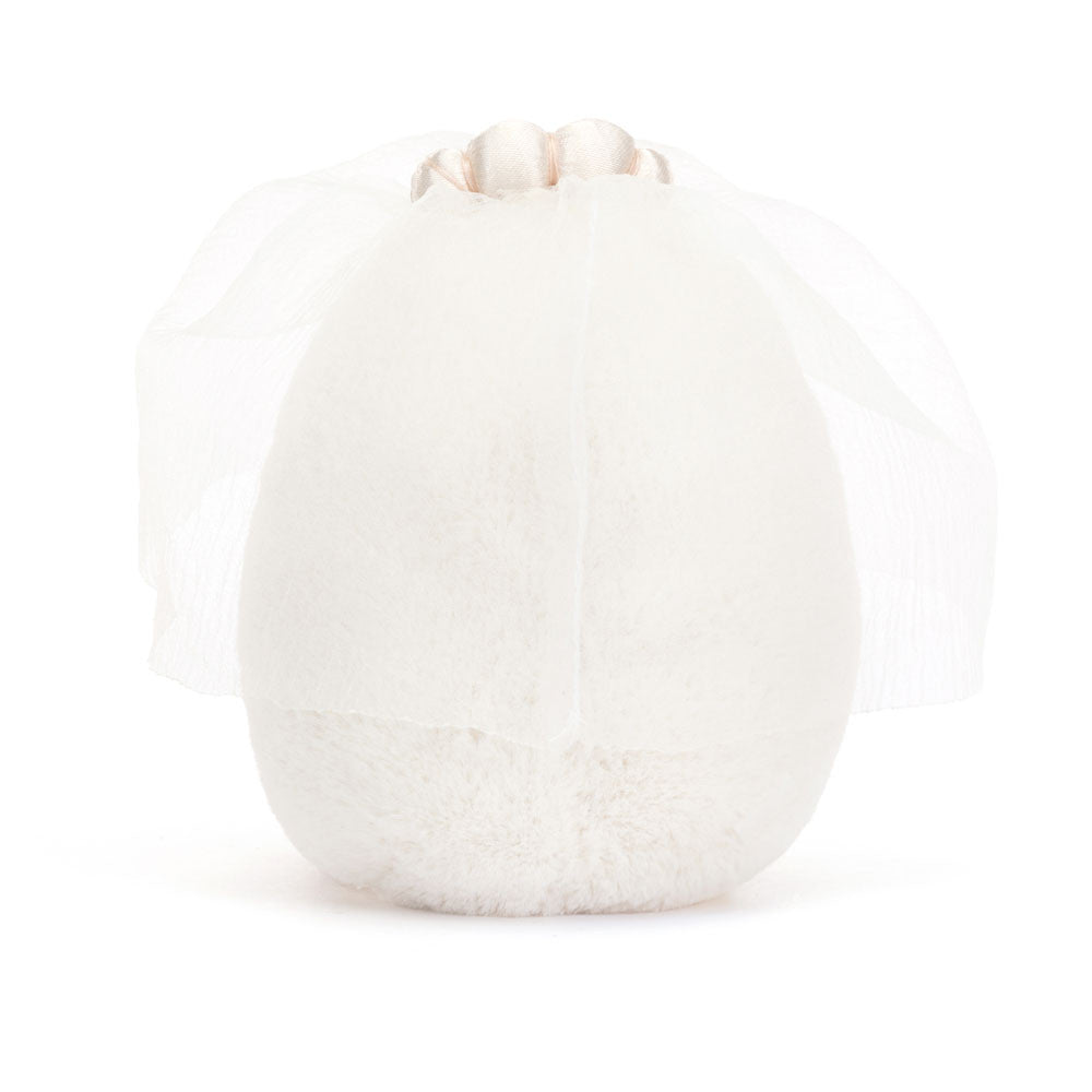 Plüsch-Ei  - Braut 14 cm