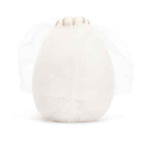 Plüsch-Ei  - Braut 14 cm