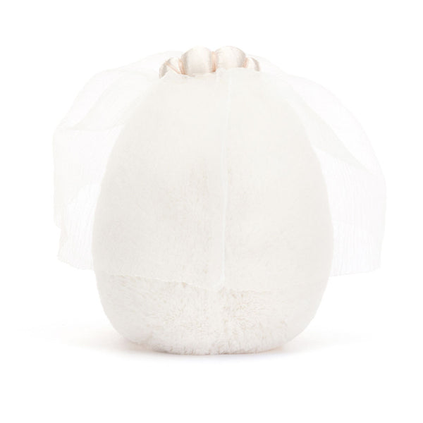Plüsch-Ei  - Braut 14 cm