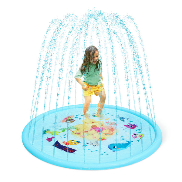Garten-Wassermatte mit Springbrunnen-Effekt - Tublu.de