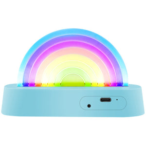 Bunte tanzende Lampe - Blau