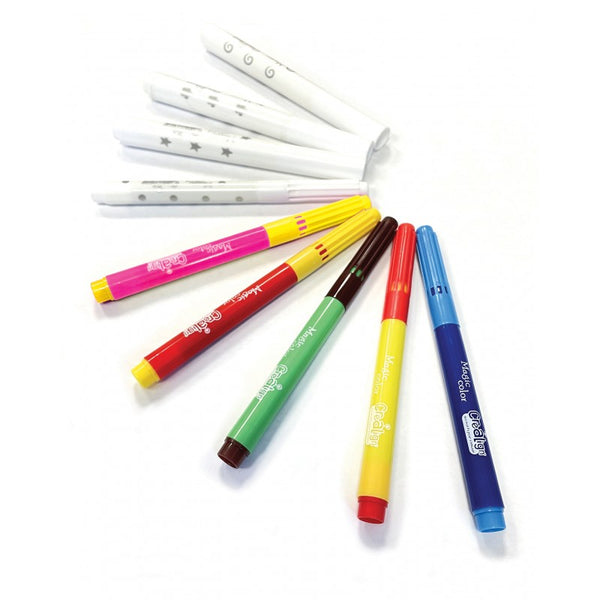 Magische Filzstifte – 5 Farben, 4 Muster