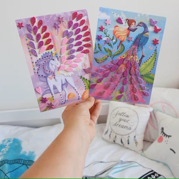 Kunstset – Glitzernde Feen