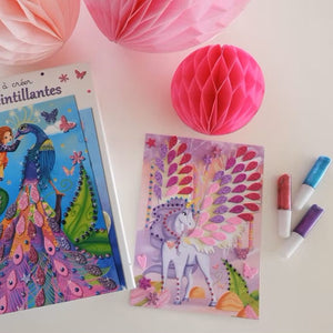 Kunstset – Glitzernde Feen