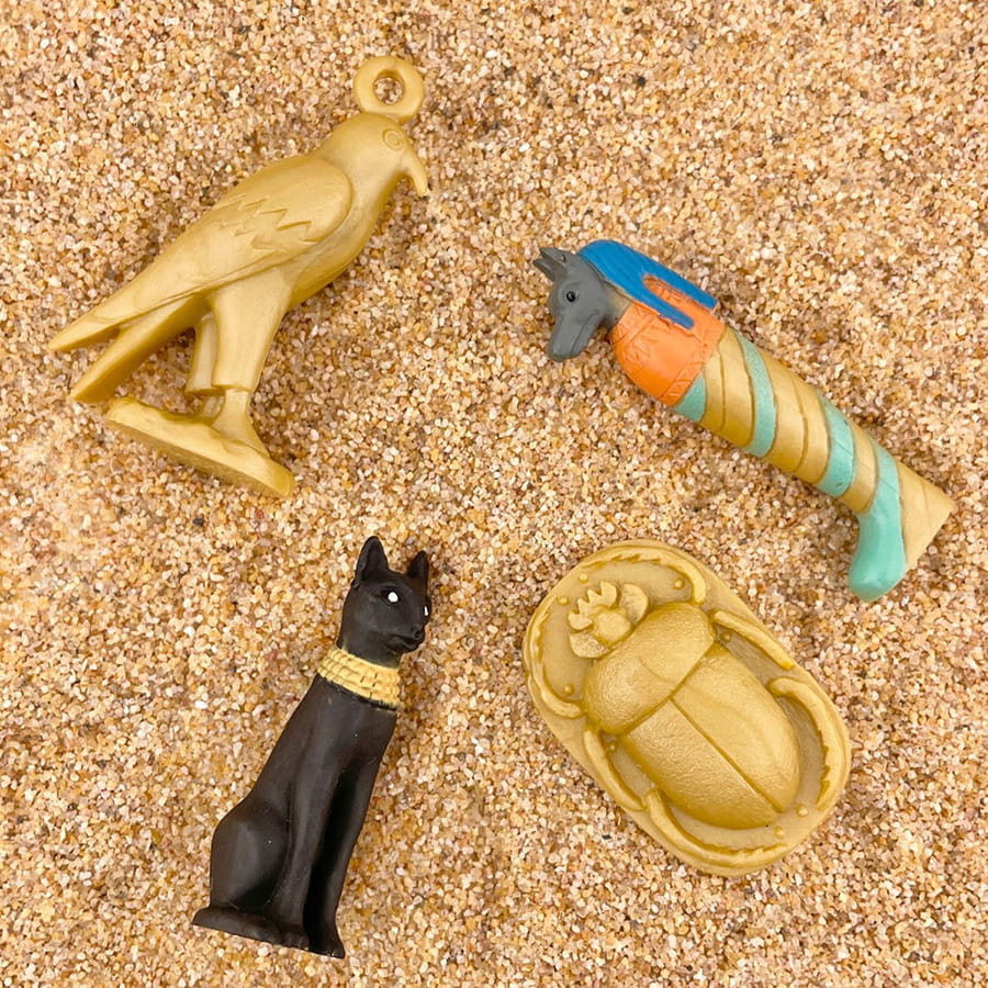 Figurenset in einer Tube TOOB – Das alte Ägypten - Tublu.de