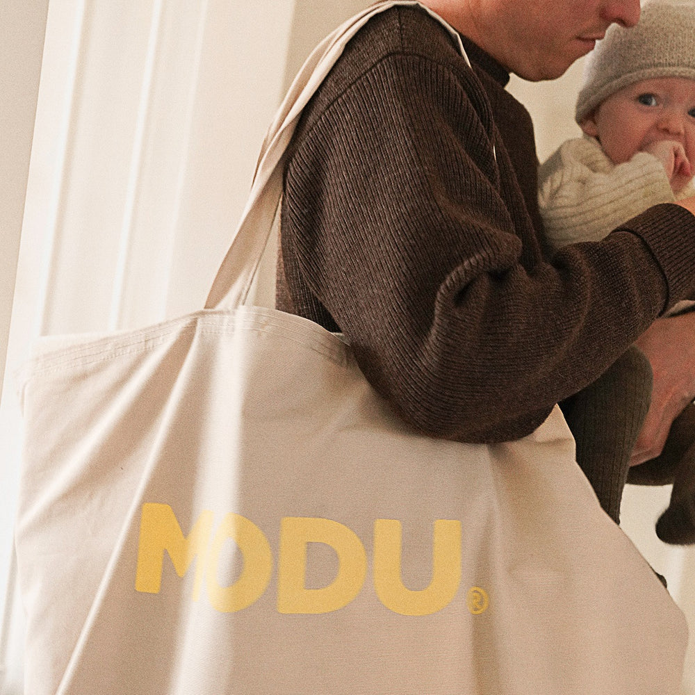 Transporttasche – Sand Grey/Honey Yellow - Tublu.de