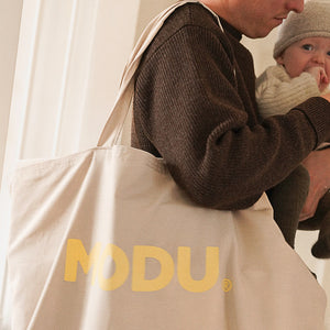 Transporttasche – Sand Grey/Honey Yellow - Tublu.de