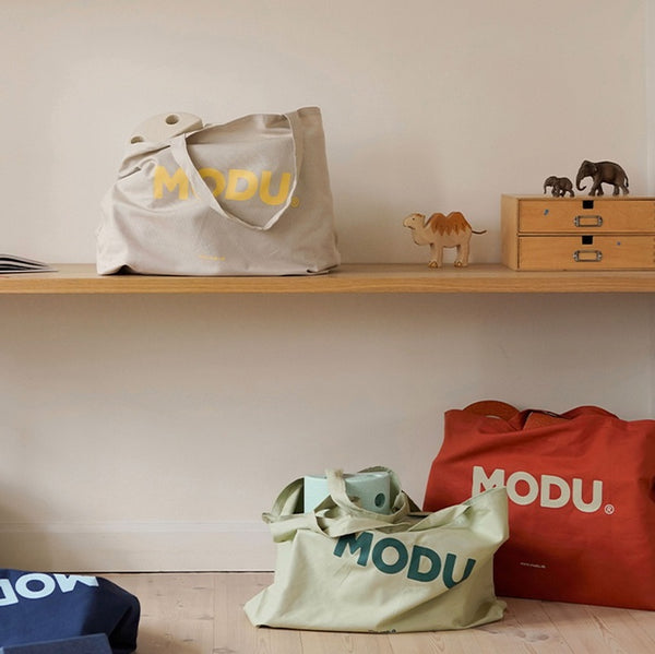 Transporttasche – Burnt Orange/Dusty Green - Tublu.de