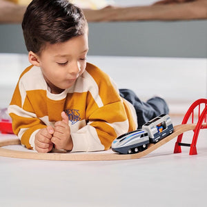 Superschnelle Lokomotive