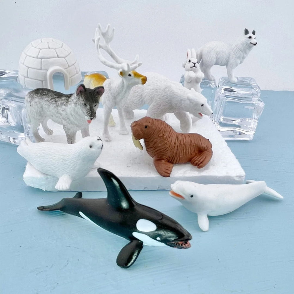Figurenset in einer Tube TOOB – Tiere der Arktis