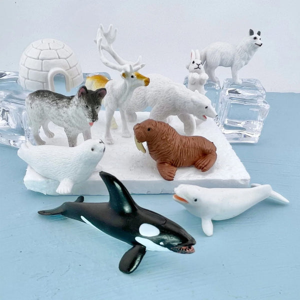 Figurenset in einer Tube TOOB – Tiere der Arktis