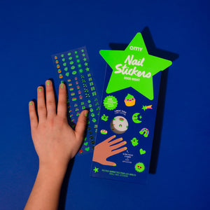 Nagelsticker – Glow Party 200 Stück