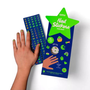 Nagelsticker – Glow Party 200 Stück