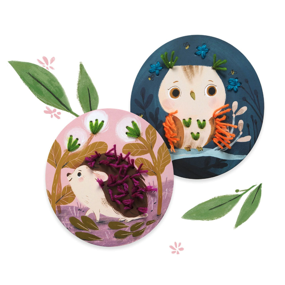 Kunstset Stickerei für Anfänger – Eichhörnchen - Tublu.de