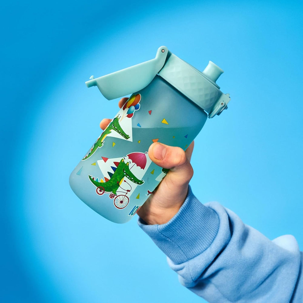 Trinkflasche für Kinder 400 ml - Krokodile