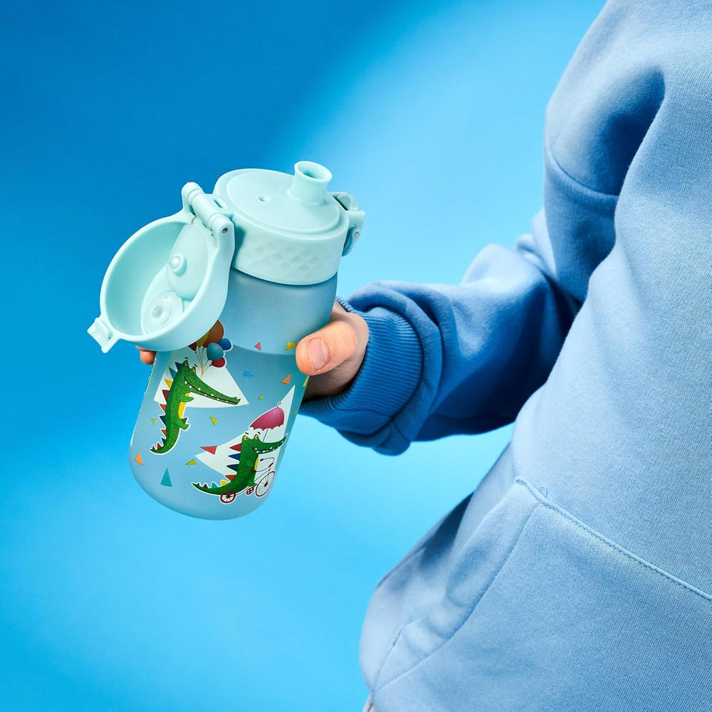 Trinkflasche für Kinder 400 ml - Krokodile