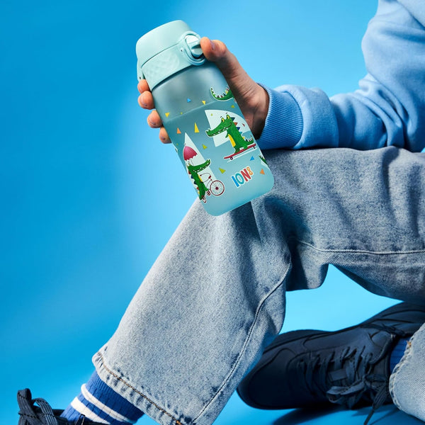 Trinkflasche für Kinder 400 ml - Krokodile