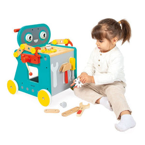 Werkstatt, Magnetwagen mit Werkzeugen – Roboter Brico 'Kids