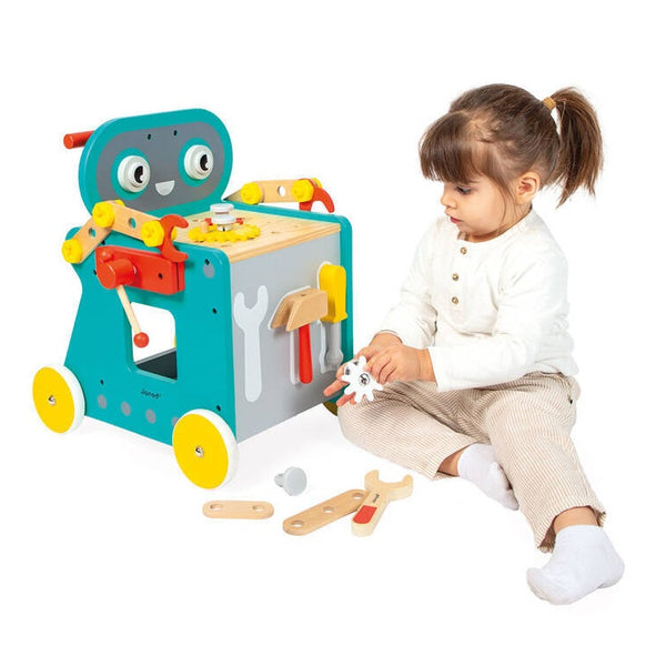 Werkstatt, Magnetwagen mit Werkzeugen – Roboter Brico 'Kids