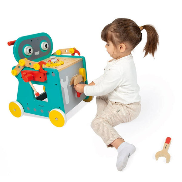 Werkstatt, Magnetwagen mit Werkzeugen – Roboter Brico 'Kids