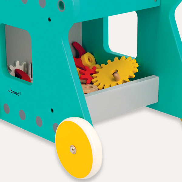 Werkstatt, Magnetwagen mit Werkzeugen – Roboter Brico 'Kids