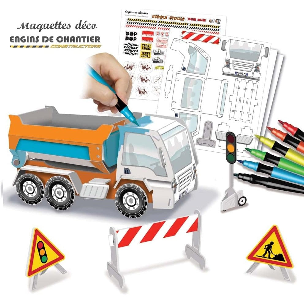 Modelle zum Zusammenbauen und Bemalen – Baufahrzeuge