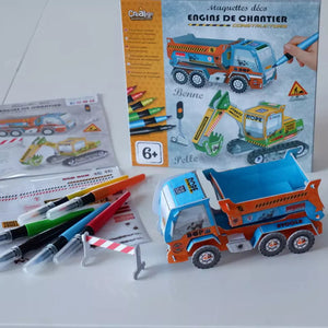 Modelle zum Zusammenbauen und Bemalen – Baufahrzeuge