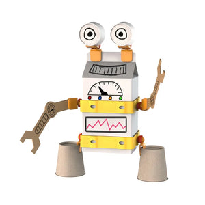 Bausatz zum Selberbauen – Arts and Crafts Robot 44 Teile - Tublu.de