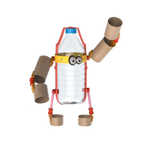 Bausatz zum Selberbauen – Arts and Crafts Robot 44 Teile - Tublu.de