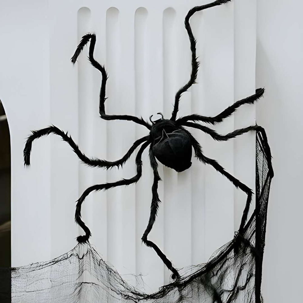 Dekoration – Schwarze Spinne 103 x 75 x 9 cm