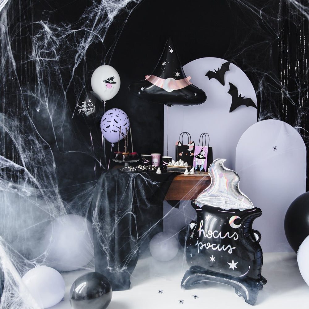 Halloween-Spinnennetz – Weiß 60 g