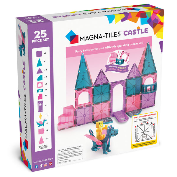 Magnetbausteine – Burg 25 Teile - Tublu.de