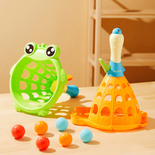 Geschicklichkeitsspiel „Schießen und Fangen – Der glückliche lebhafte Frosch“
