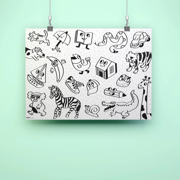 Riesiges Malbuch – Mein erstes Malbuch 100 x 70 cm