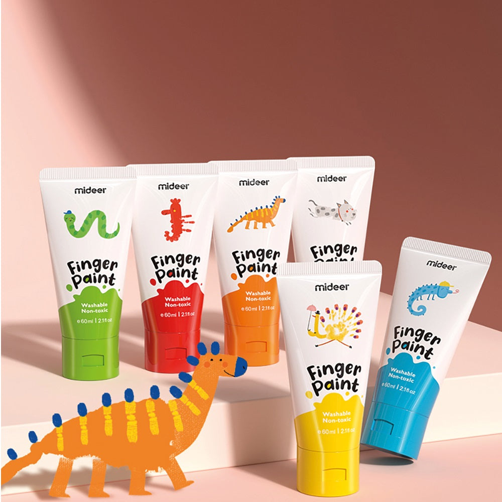 Fingerfarben – 6 Farben