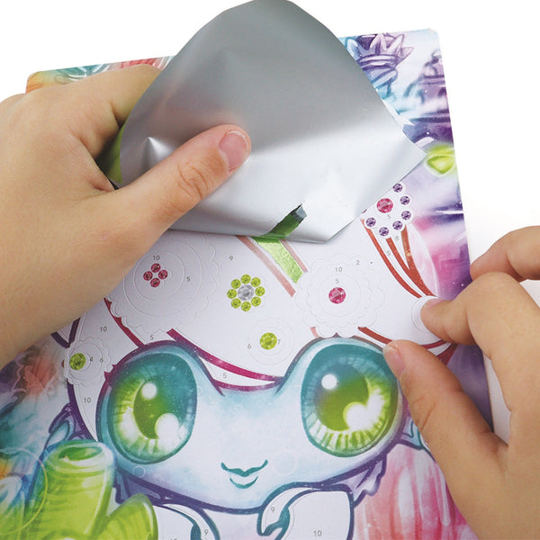 Scrapbooking-Album – Kreativset für Kinder mit Folie und Glitzer – Marinia 7+