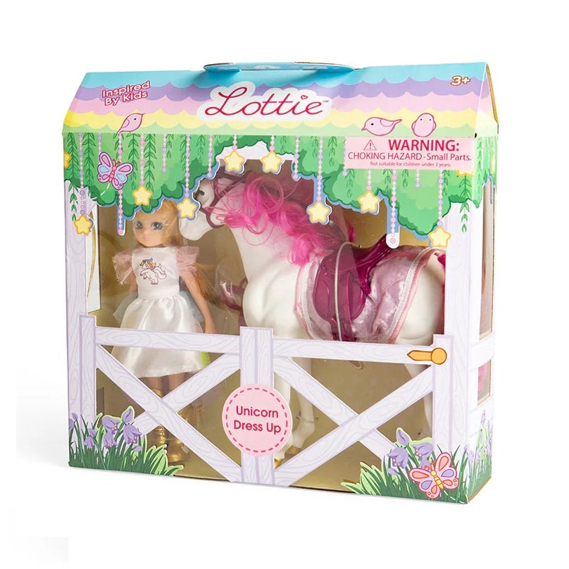 Puppe – Blondine mit Einhorn