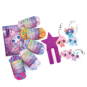 Kreativset zum Basteln von Schlüsselanhängern, 5 Stück