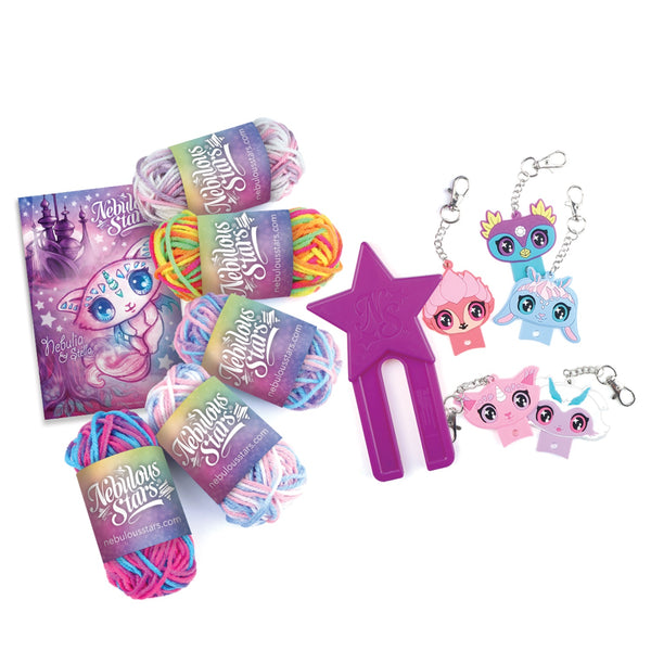 Kreativset zum Basteln von Schlüsselanhängern, 5 Stück