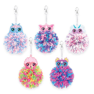 Kreativset zum Basteln von Schlüsselanhängern, 5 Stück