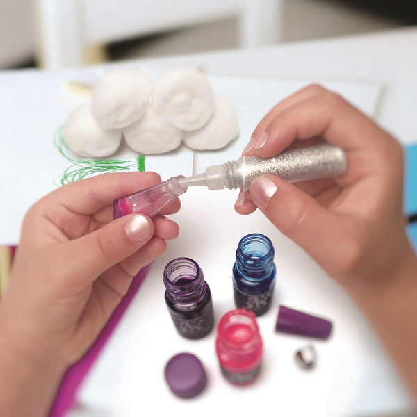 Schmuckbastelset – 3 Halsketten mit Kristallen – Nebulia 7+