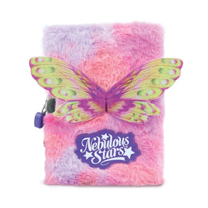 Tagebuch mit Vorhängeschloss – Plüsch-Notizbuch für Kinder – Lumina 7+