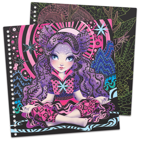 Rubbelbilder mit Stift – Petulia Größe M