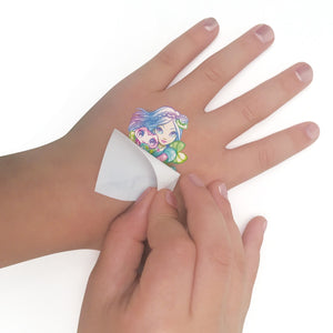 Set zum Herstellen von abwaschbaren Tattoos – Nenuphia 100 Stück